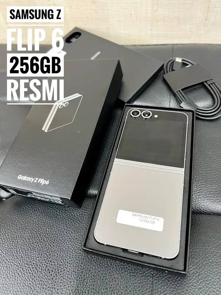 Samsung Z Flip 6 // 256gb // 5G // Silver // Resmi
