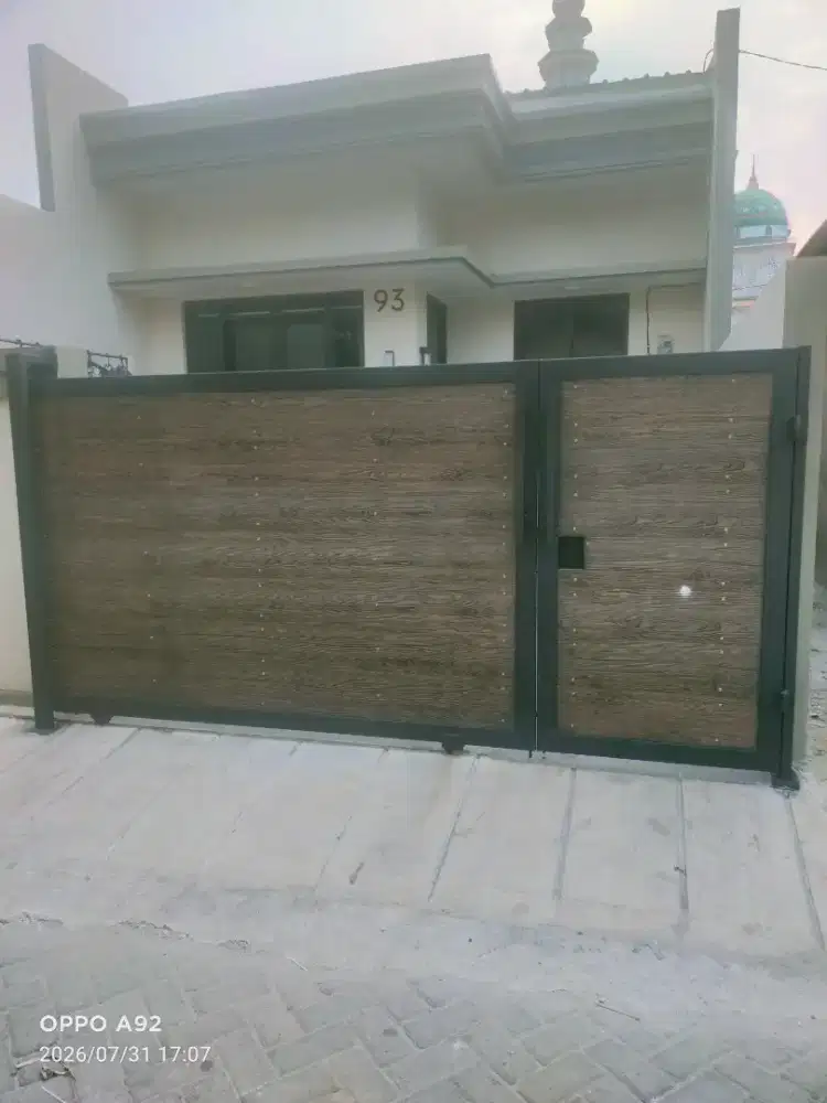 Pagar,pintu ,kanopi