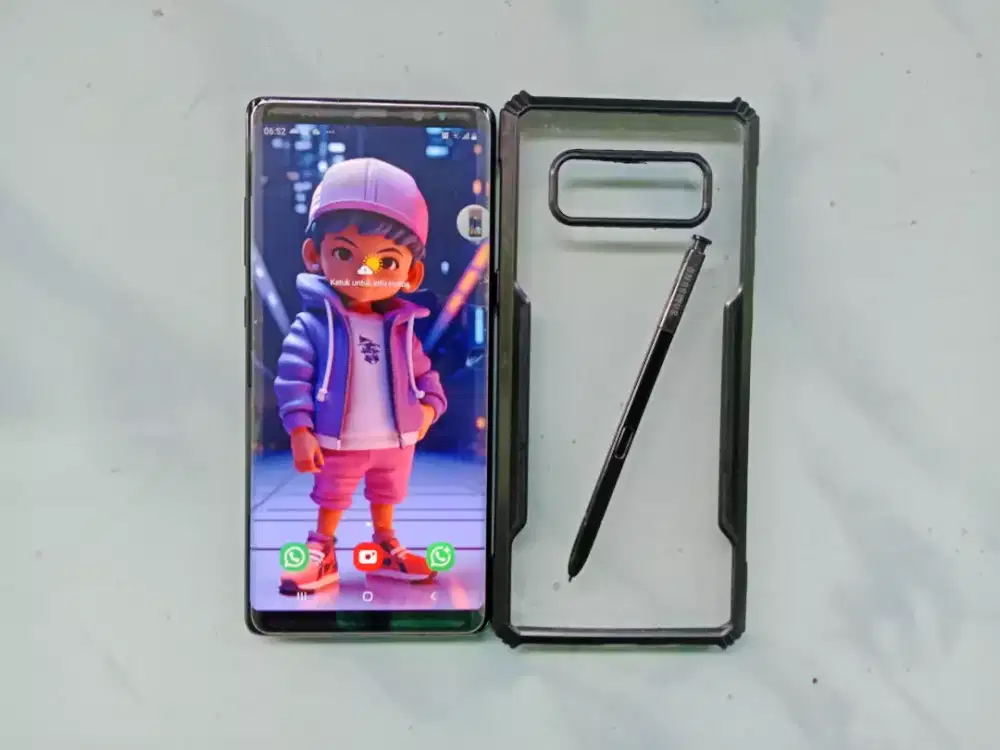Samsung Note 8 4G ram 6/128gb Normal Batangan