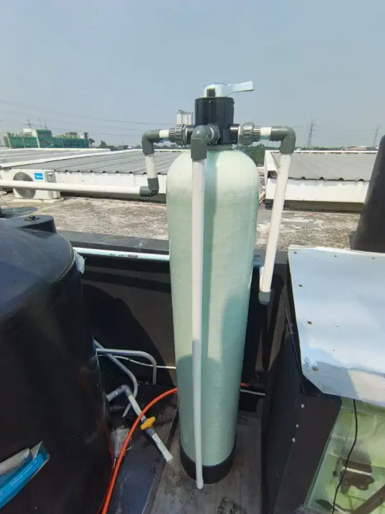 Filter air sepaket kepala3way otomatis/Dnegan 2media