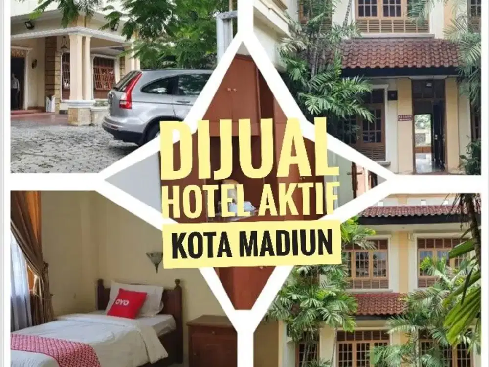 (H) Hotel Aktif di KOTA MADIUN, Lokasi Cantik