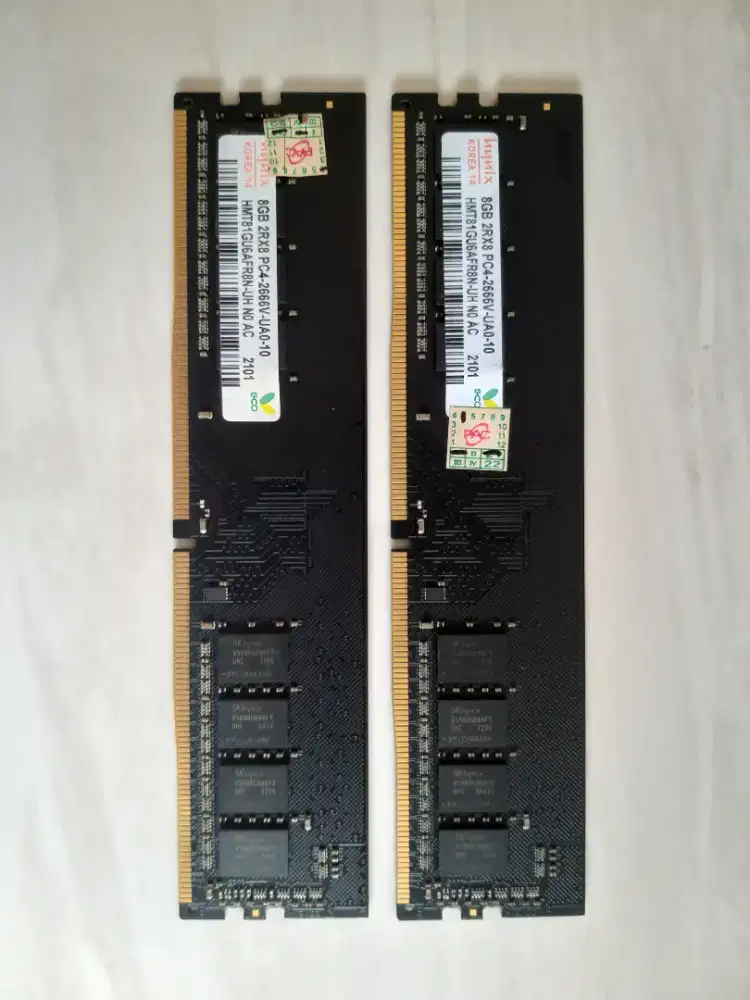 Ram ddr4 hynix 2x8gb 2666 mhz
