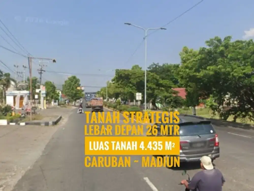 (AB) Tanah Caruban, Nol Jl Raya Propinsi Madiun - Surabaya, Berkelas