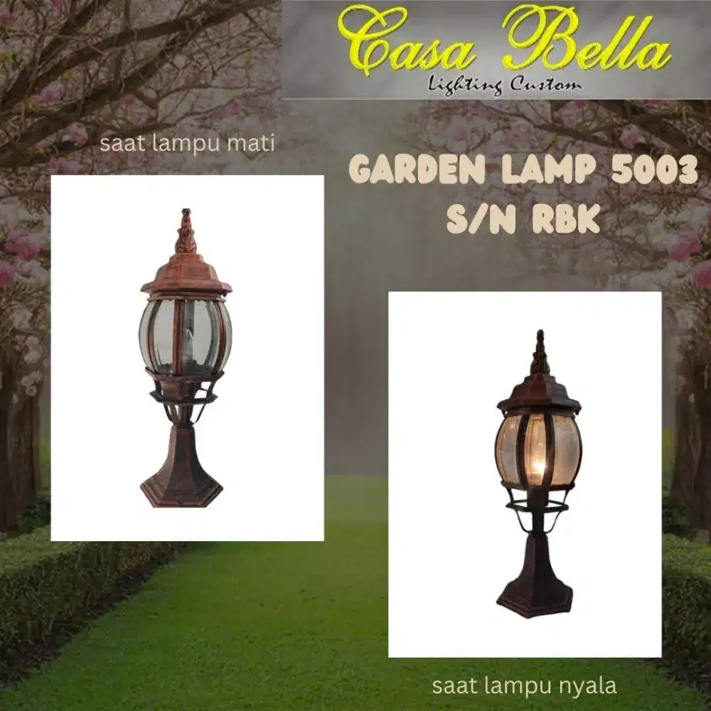 Jual lampu taman klasik