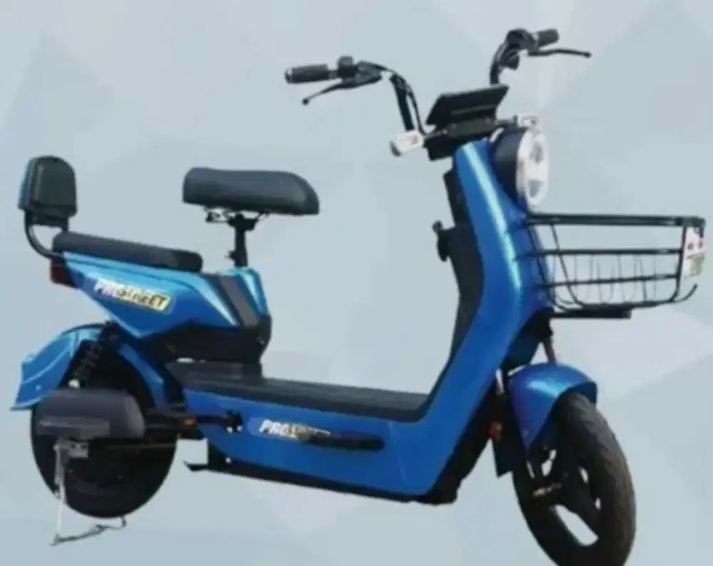 Sepeda listrik merk pro street batre rusak