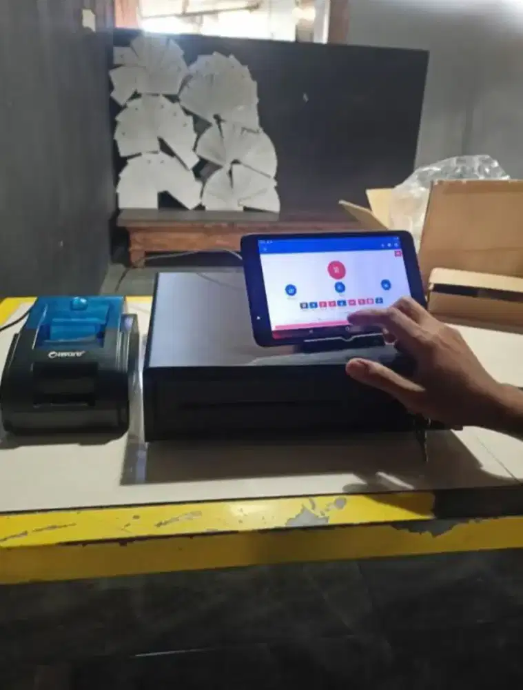 Paket Kasir Tablet 7inch Lengkap Eknomis