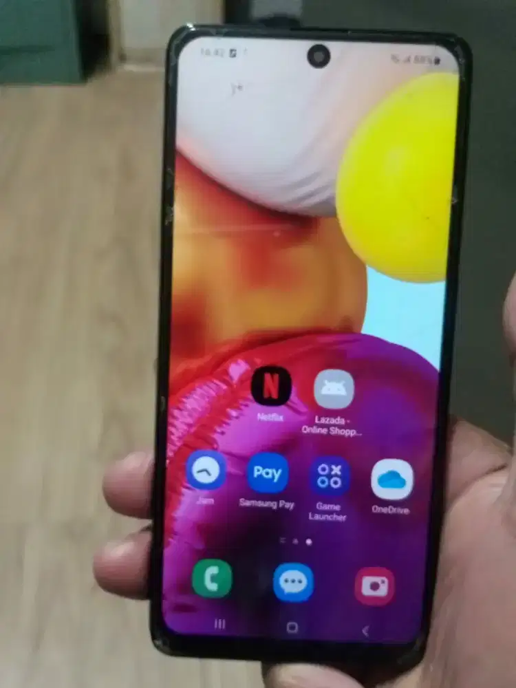 Samsung a71 ram 8/128 normal nfc