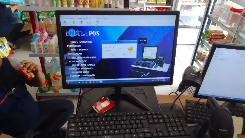 Mesin Kasir Komputer Kasir Komplit