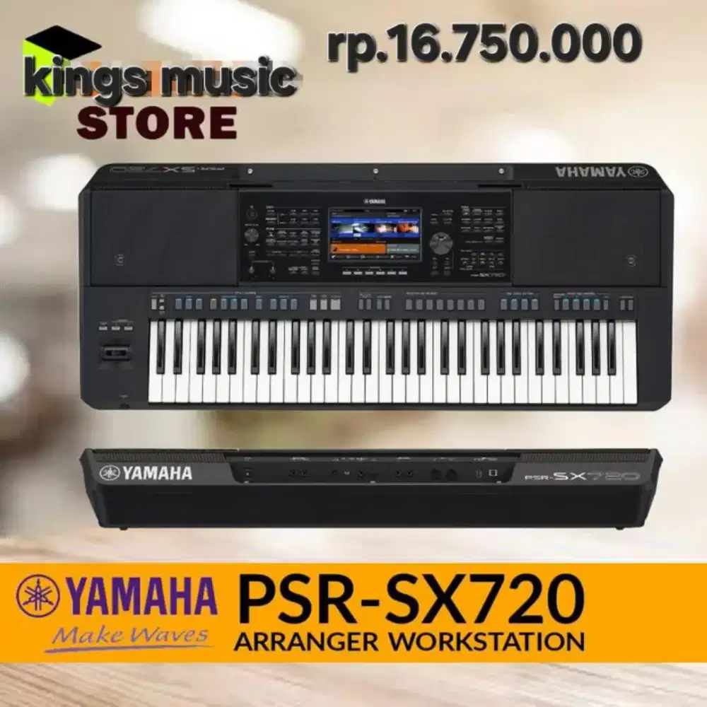Yamaha sx720 baru garansi resmi yamaha