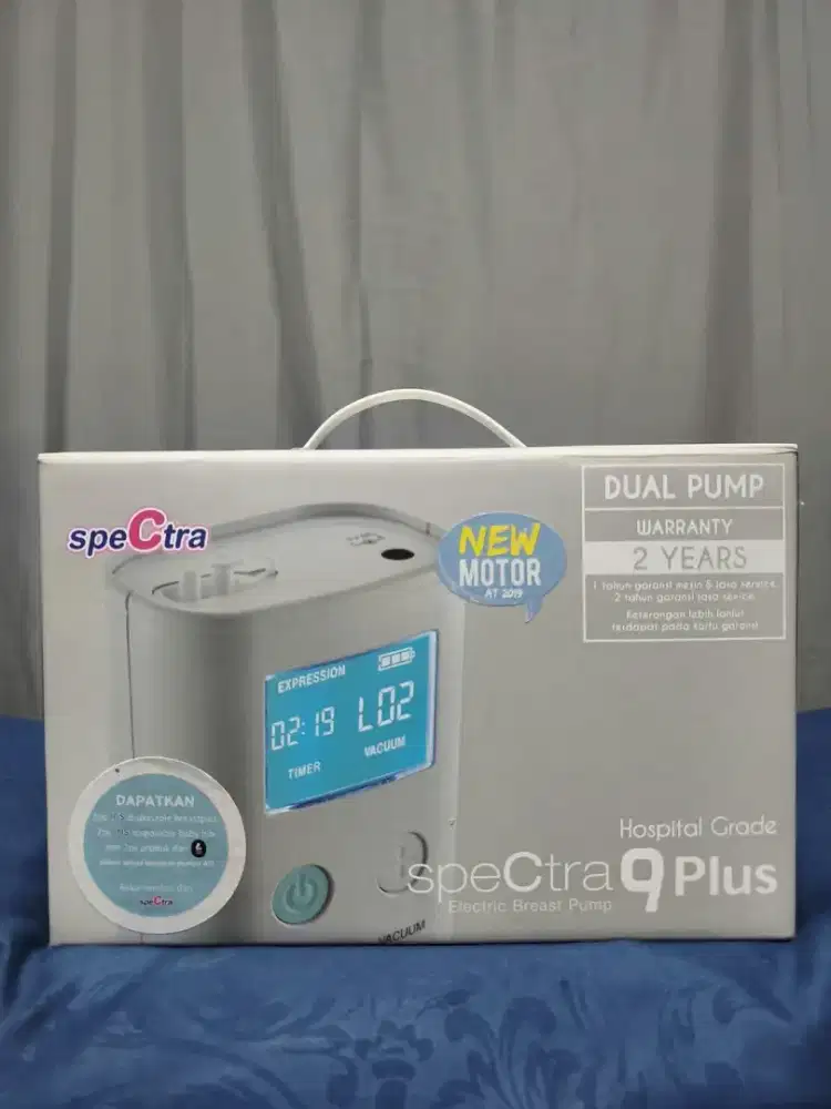 Spectra 9 Plus Double Electric Breastpump Pompa Asi Elektrik