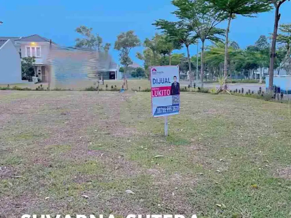 Dijual Cepat Kavling Suvarna Sutera Harga Murah