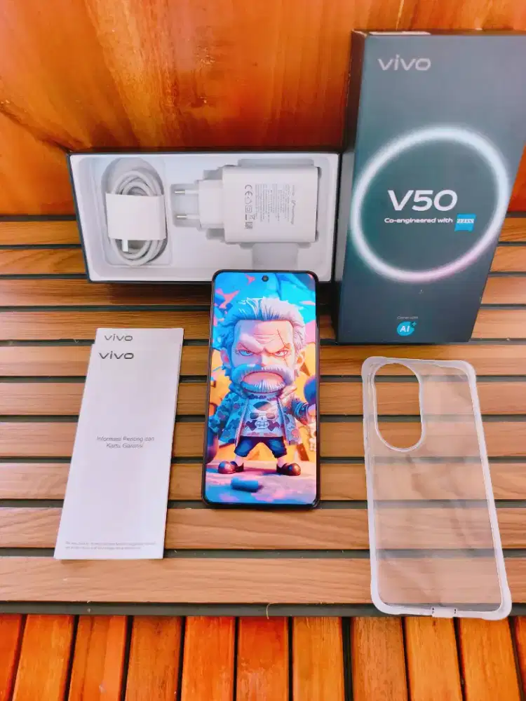 Vivo V50 5G 12/256 Red Mulus Fullset Ori