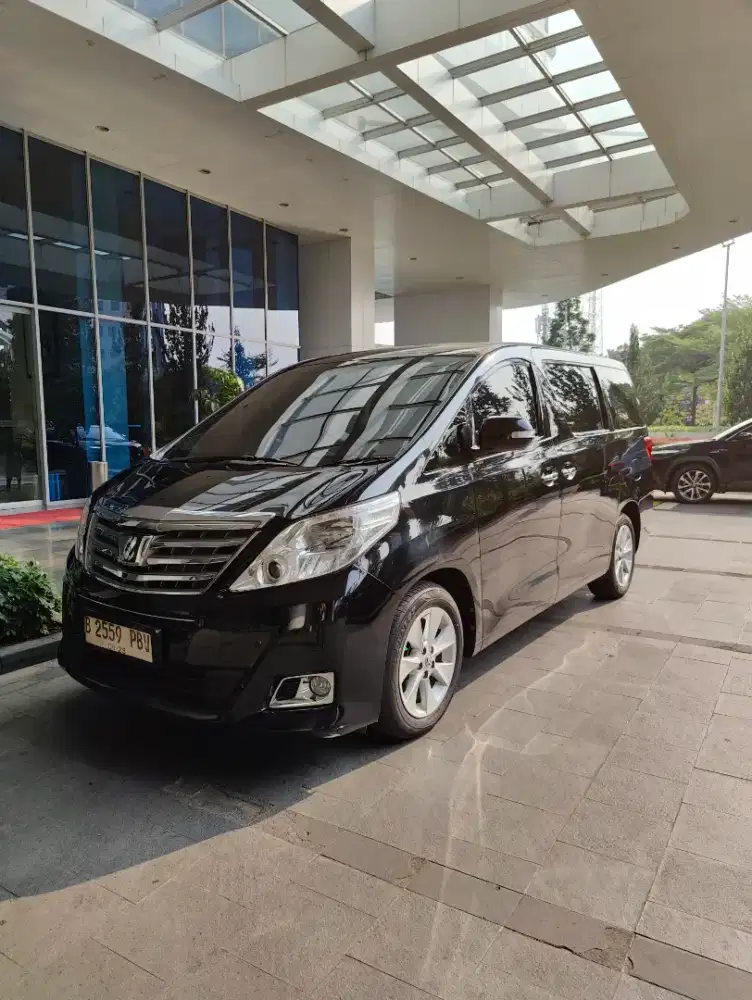 2013 Alphard 2.4G One Owner Full Service Record