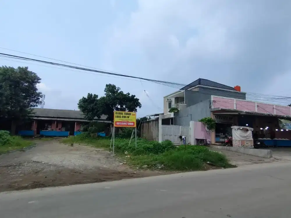 JUAL TANAH LT 896 LOKASI STRATEGIS DI BEKASI TIMUR, JL. ASEM RAYA, MUSTIKAJAYA, BEKASI TIMUR