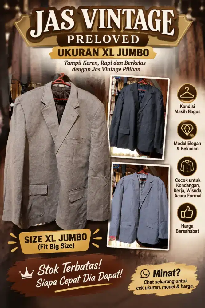 Jas Vintage Prelove Banjarmasin