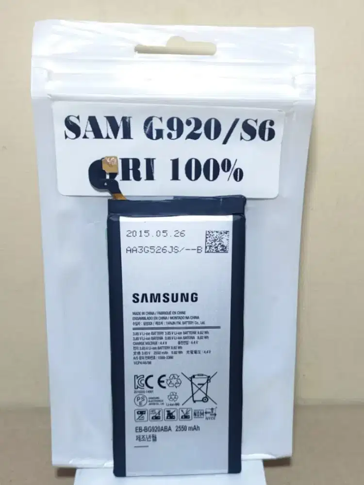 Baterai samsung s6