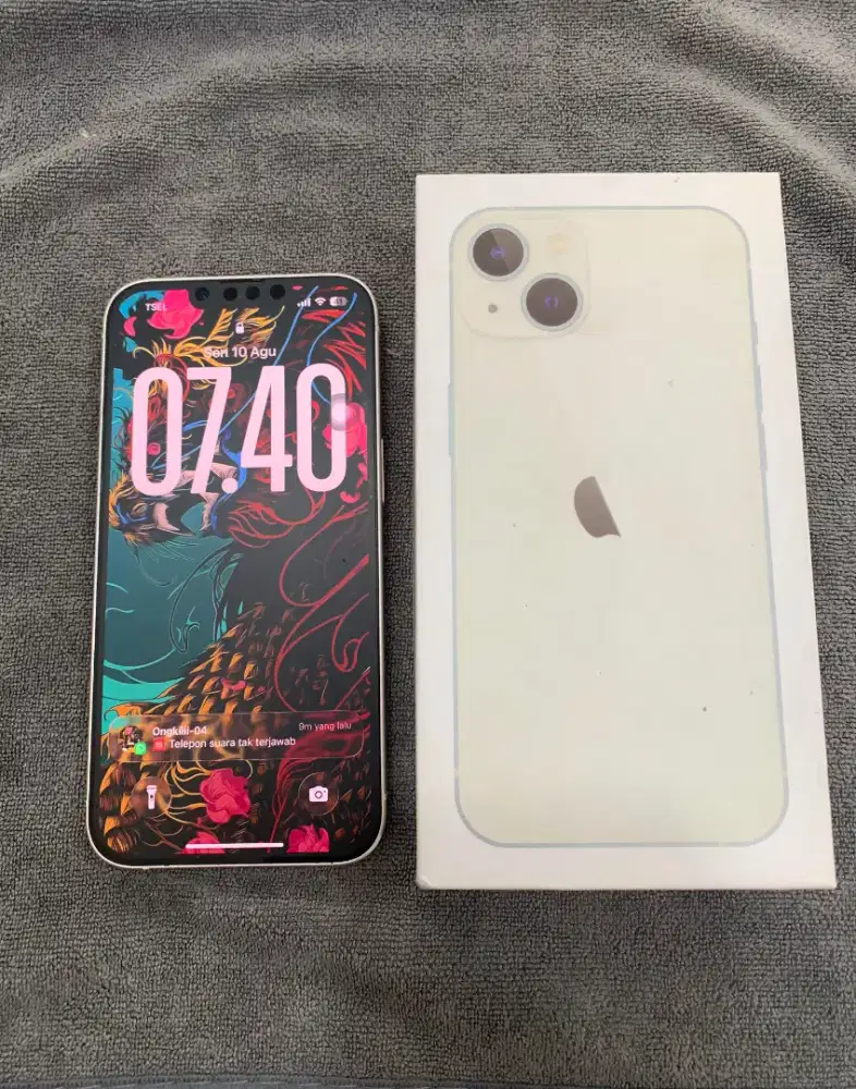 iphone 13 128gb starlight inter MURAH SIAP PAKAI