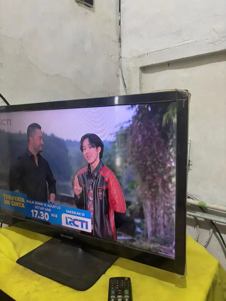 Jual tv sharp 32 + stb mulus