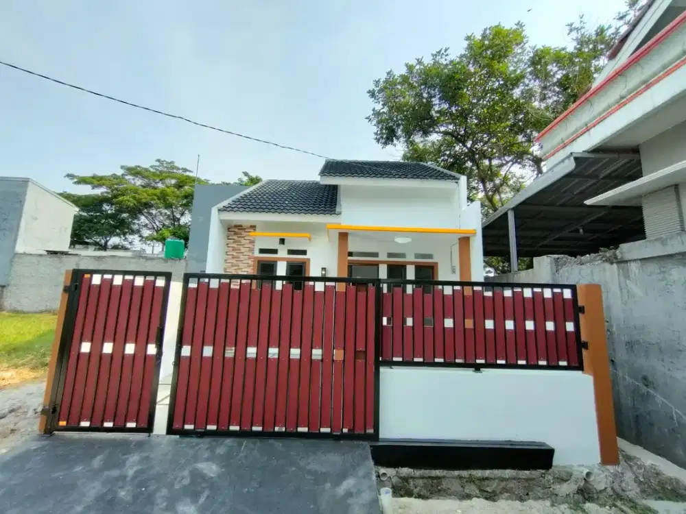 JUAL RUMAH MURAH LT 78 MINIMALIS DALAM CLUSTER SENOPATI ESTATE BEKASI, MUSTIKAJAYA
