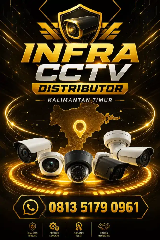 PAKET LENGKAP CCTV DVR HARDISK WATERPROOF INCLUDE PEMASANGAN