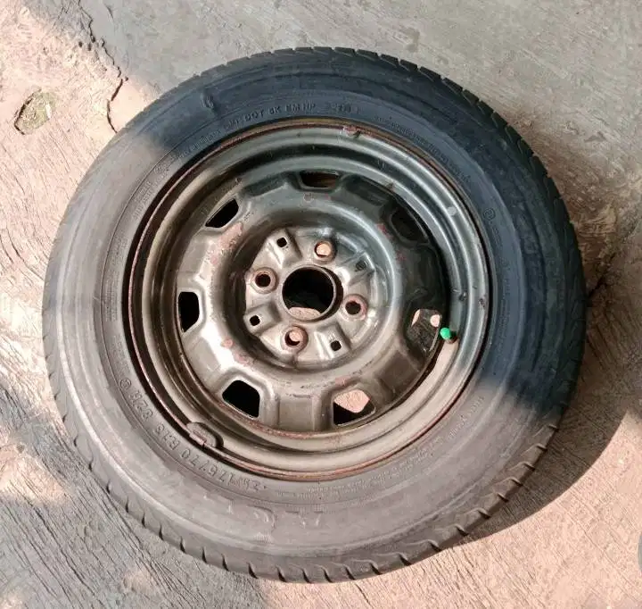 Dijual Velg Kaleng Oem Toyota Starlet + Ban untuk Serep/Cadangan