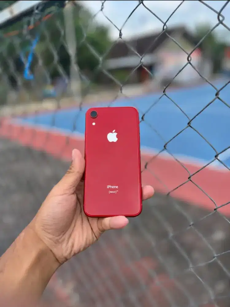 Iphone XR 128GB Merah Lengkap