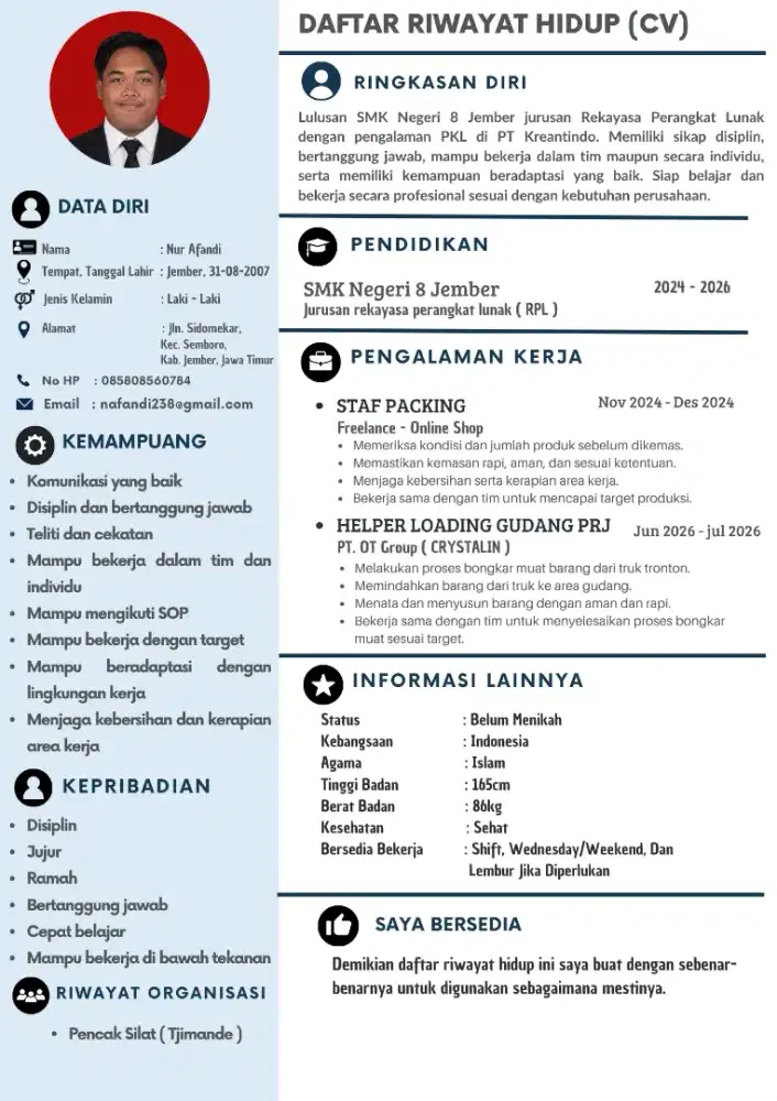 Mencari lowongan pekerjaan