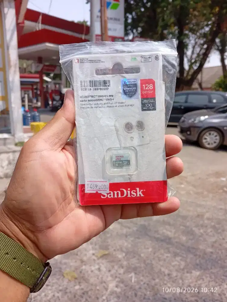 SanDisk Ultra microSDXC Class 10 UHS-1 Speed Upto 100MB/s* 128GB* Ori