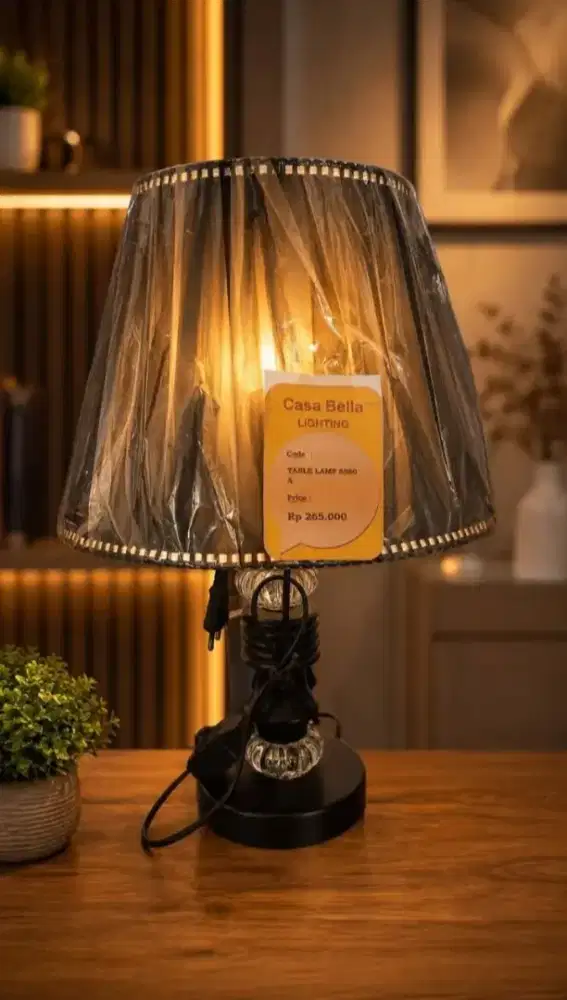 JUAL TABLE LAMP CASA BELLA – ELEGAN & MEWAH