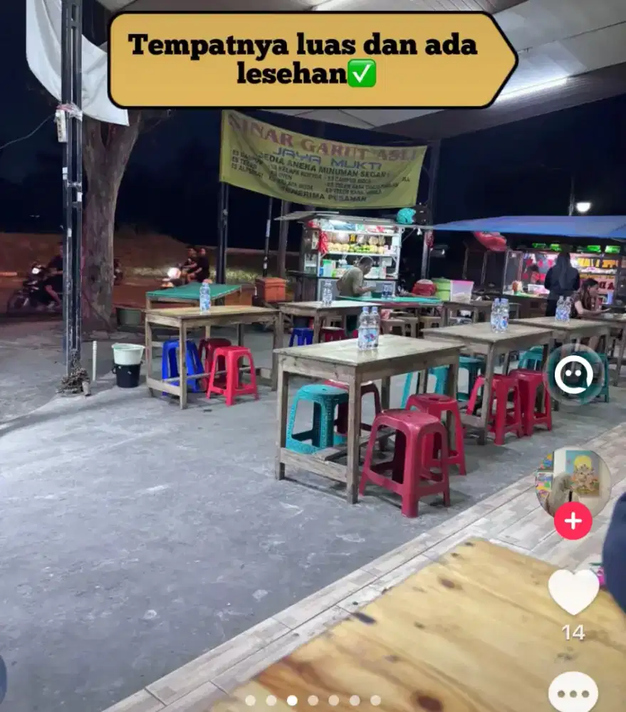 loker untuk cowok di pecel lele bongkar pasang