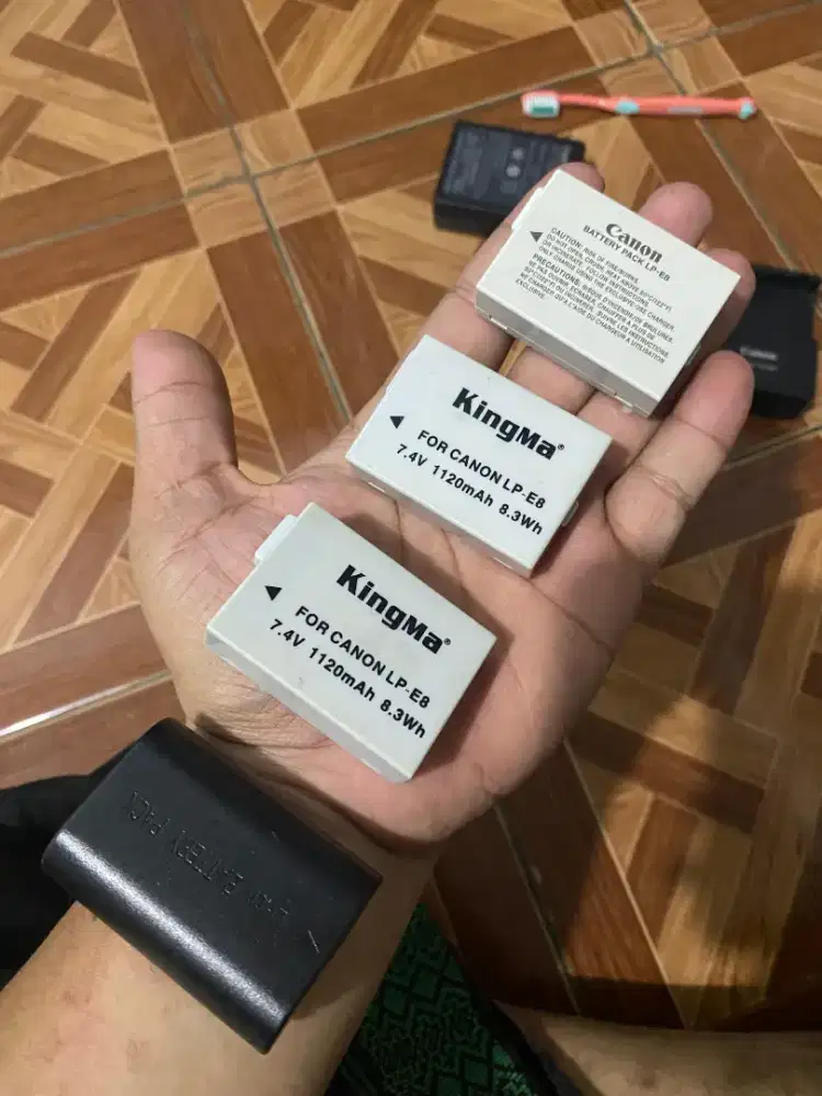 Aksesoris camera batre dan charger