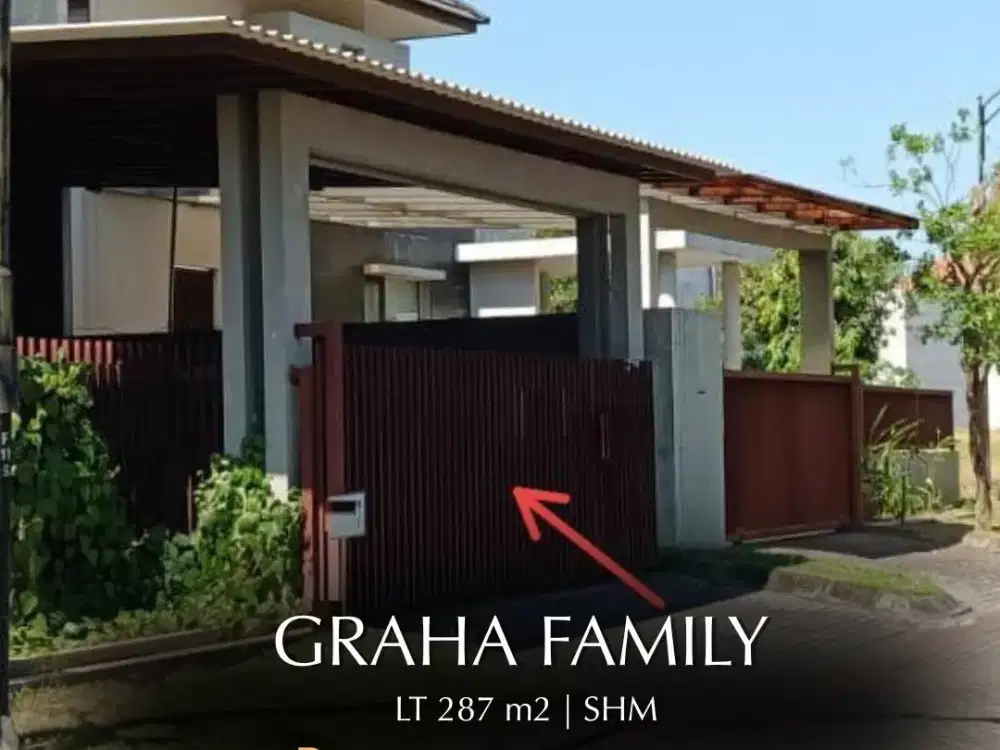 Dijual Rumah Graha Family  Surabaya barat