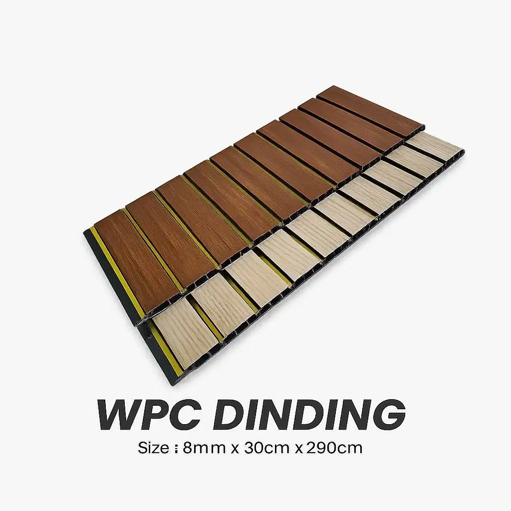 Wood Panel WPC 290CM X 30CM / Wall Panel PVC / Woodpanel Wallpanel Kis