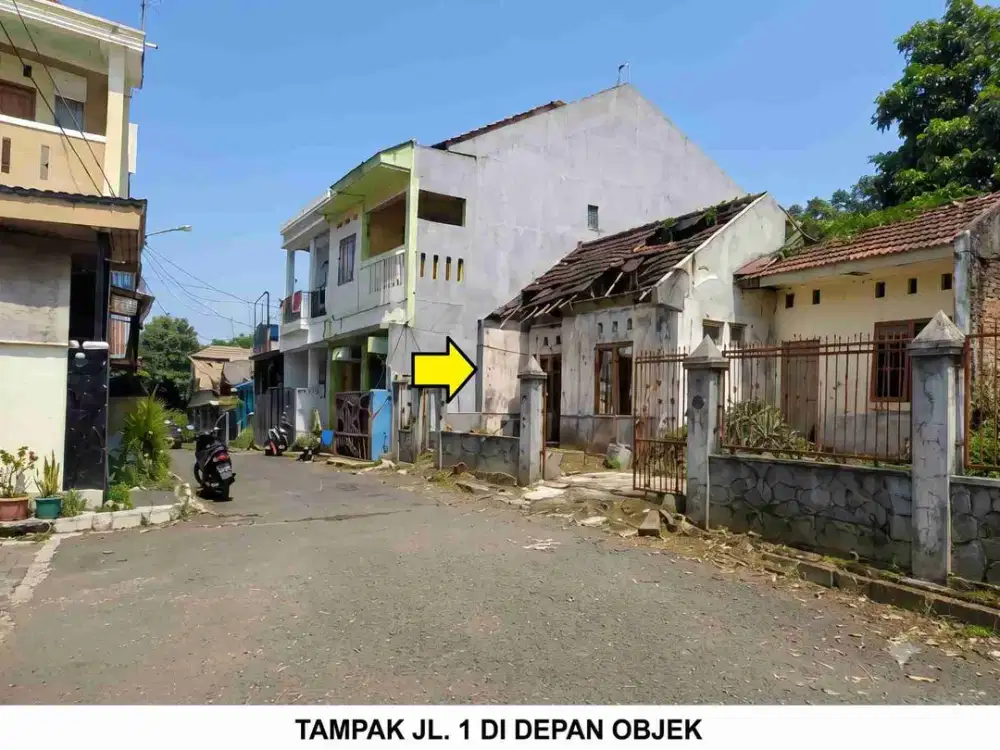 Jual Rumah Hitung Tanah Strategis Cipayung Depok Harga Nego SHM