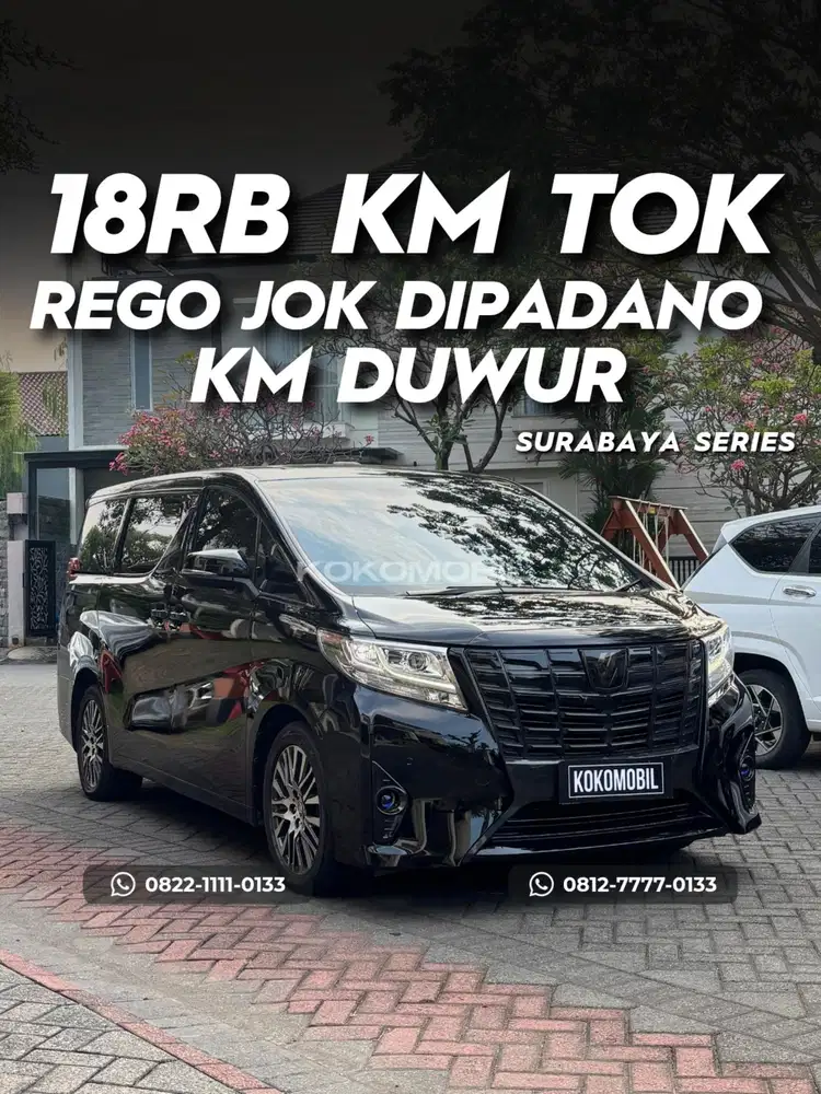 [KM 18RB] TOYOTA ALPHARD G ATPM 2015