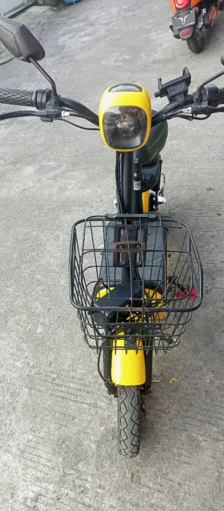 Sepeda listrik sunrace siap pakai