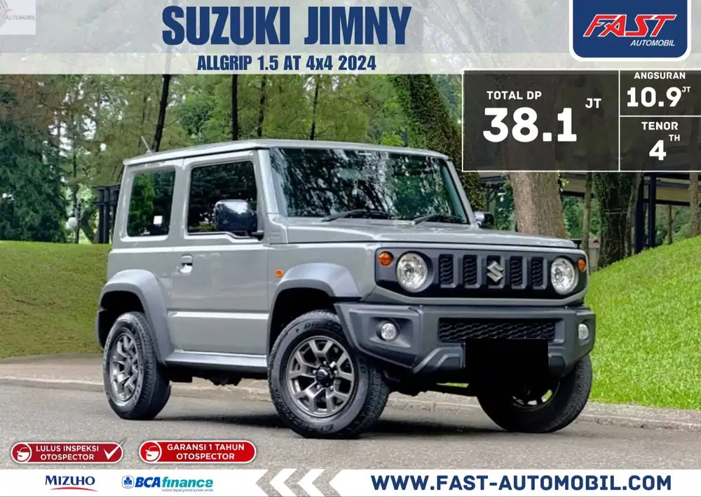 LOW KM GARANSI 1TH  SUZUKI JIMNY 2024 ALLGRIP 1.5 AT 4×4 PJAK PNJG