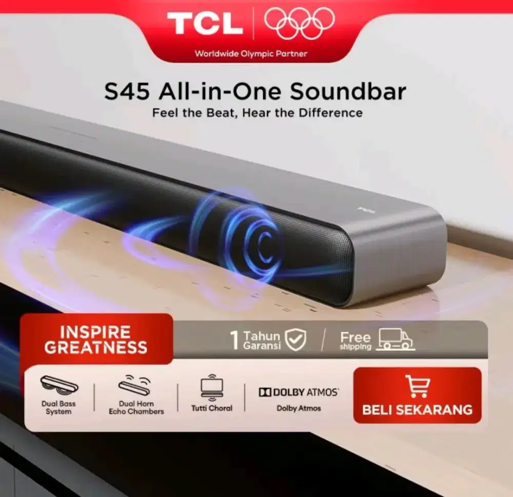 TCL SOUNDBAR S45H