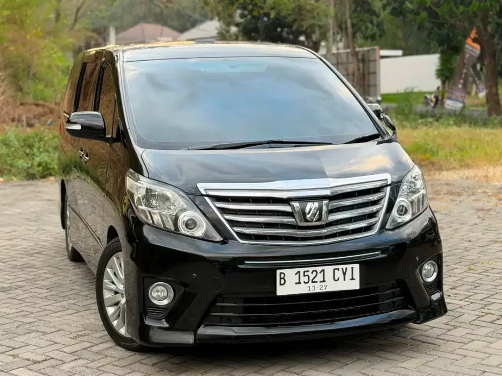 TOYOTA ALPHARD 2.4 S AUDIOLLES 2013 MATIC