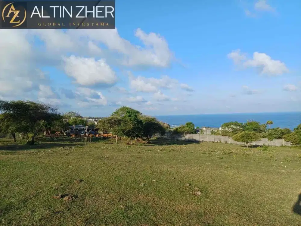 Di jual tanah tebing full view laut pantai Pandawa