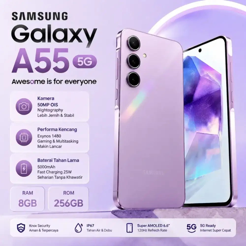 Samsung A55 5g ram 8