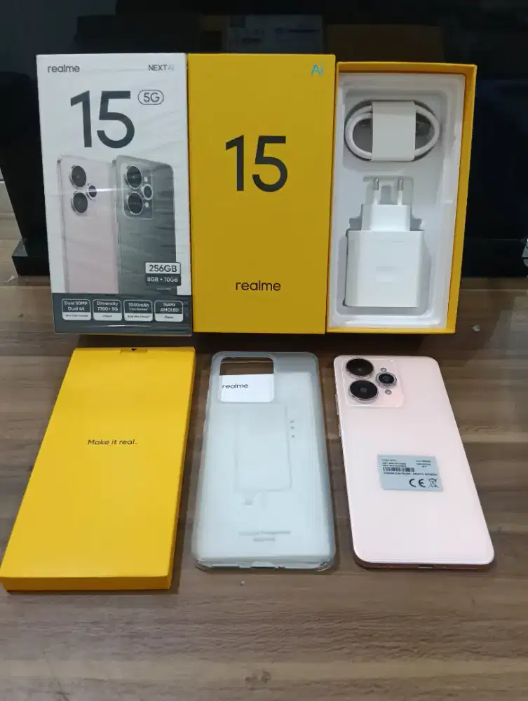Realme 15 5g 8/256gb seken murah dan masih mulus