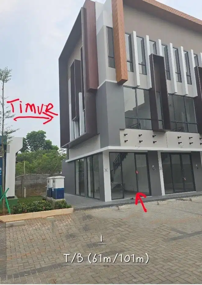 Disewakan Ruko Hook di Campton BsD City