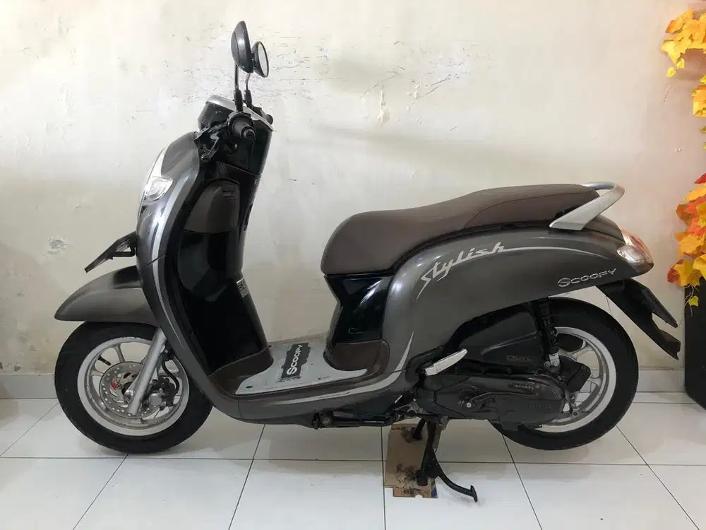 Honda Scoopy Stylish Th.2019 Grey!!