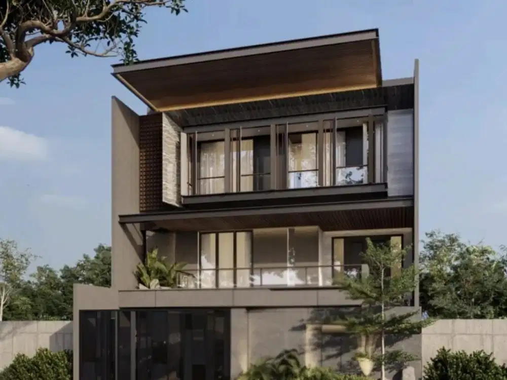 For Sale Brand New House Modern Minimalis 3 Lantai Citraland