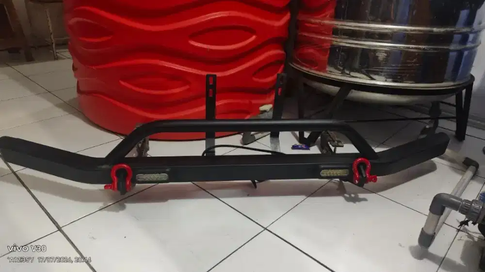 Towing bar depan