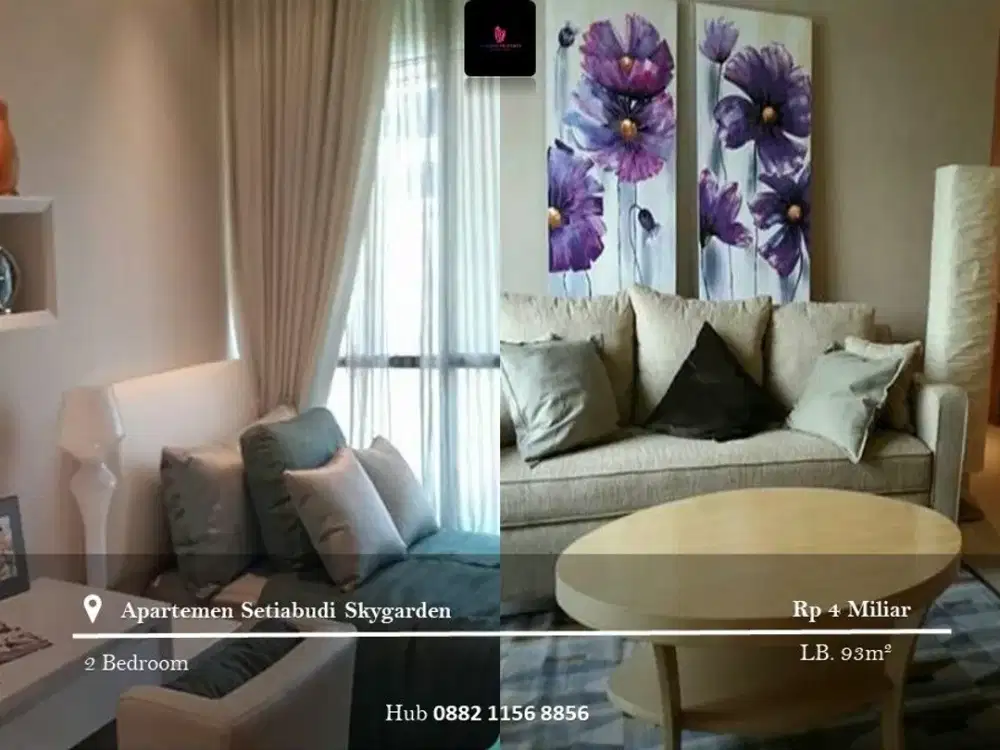 Dijual Apartement Setiabudi Skygarden 2BR Full Furnished