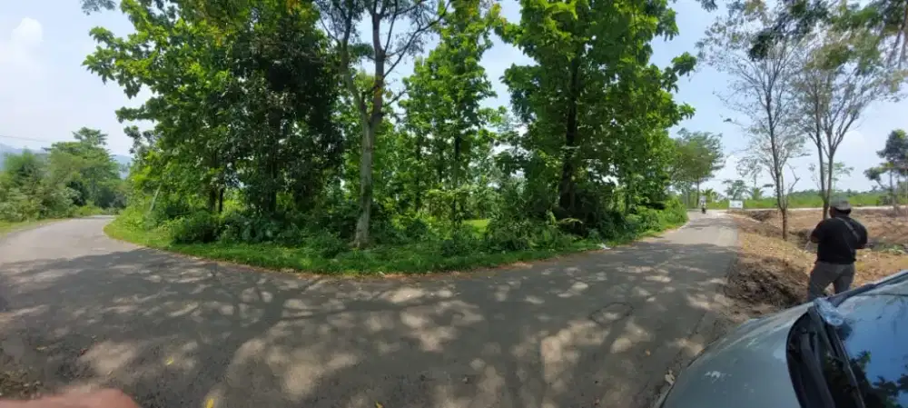Tanah Murah BU pinggir jalan nyaman strategis