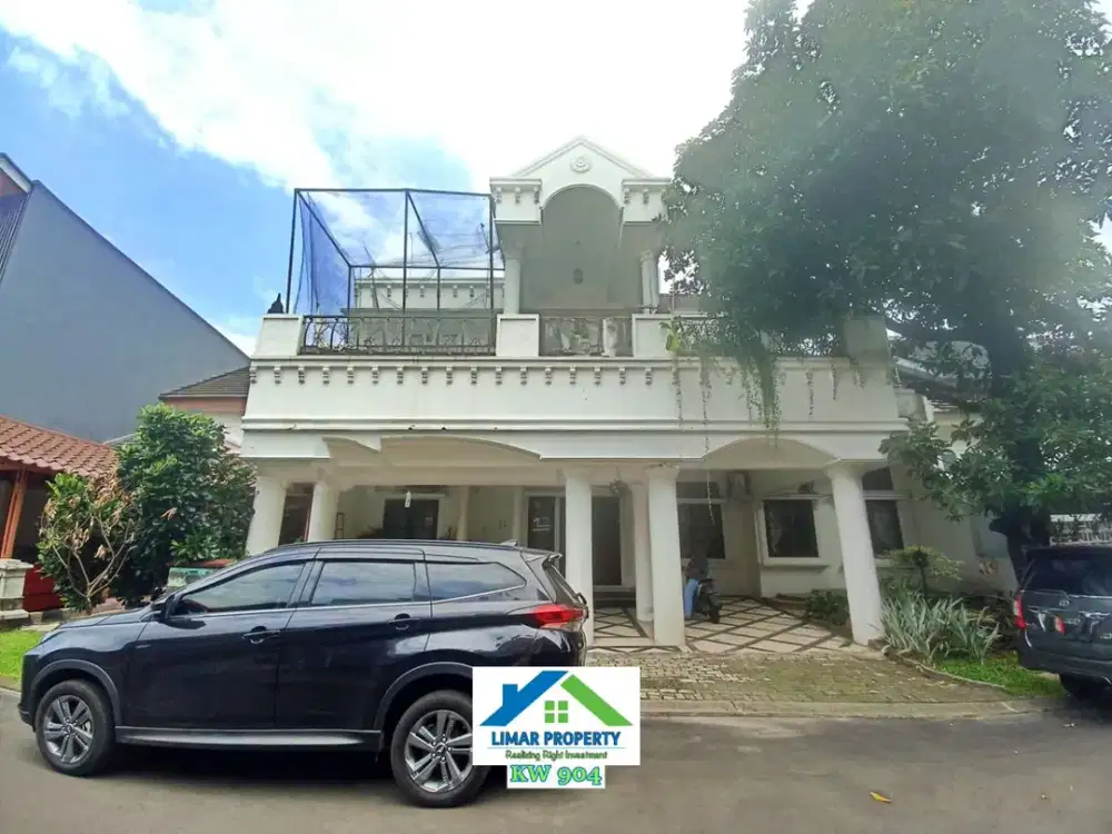 Rumah Luas Dan Strategis Harga Bagus di Kota Wisata Cibubur