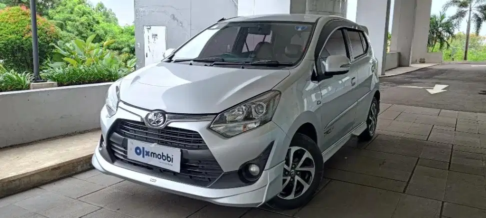 DP MURAH Toyota Agya 1.2 G TRD Sportivo Bensin-AT 2018 Silver CTVAB
